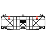 12 x 40 Nestable Light Duty Plastic Build-A-Pal Pallet - Fastlock FLP-02-003 OWS P-O-40-NF Standing Top HeadOn
