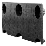 24 x 48 Nestable Solid Deck Plastic Pallet - CTC 4824-CTC-C OWS PP-S-2448-NG Standing 3-4