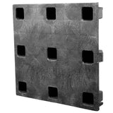 32 x 30 Solid Deck Nestable Plastic Pallet - Plastic Pallet Creations ppc3230n OWS PP-S-3230-NL Standing 3-4