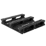 32 x 37 Rackable Plastic Pallet - Greystone GS.37.32.3RO OWS PP-O-3237-R Repose Bottom