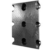 36 x 48 Nestable Solid Deck Plastic Pallet - CTC 4836-CTC-C OWS PP-S-3648-NG Standing 3-4