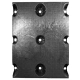 36 x 48 Nestable Solid Deck Plastic Pallet - CTC 4836-CTC-C OWS PP-S-3648-NG Standing Top