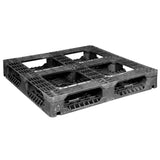 37 x 37 Fire Retardant Plastic Beverage Pallet - Greystone GS.37.37.000 OWS PP-O-37-B-FR Repose Bottom