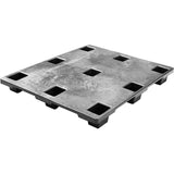 40 x 48 Light Duty Solid Deck Nestable Plastic Pallet - OWS PP-S-40-NLX.1 - CTC Xtreme Stack 4840 Nestable - Repose - Top