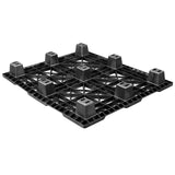 40 x 48 Nestable Light Duty Plastic Pallet - Greystone GSNestable OWS PP-O-40-NL2.5 Repose Bottom