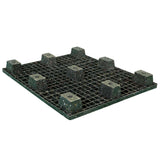 40 x 48 Nestable Solid Deck Plastic Pallet - Rotational Molding of UT The Grizzly OWS PP-S-40-NM1 Repose Bottom