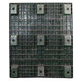 40 x 48 Nestable Solid Deck Plastic Pallet - Rotational Molding of UT The Grizzly OWS PP-S-40-NM1 Standing Bottom