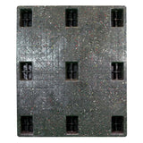 40 x 48 Nestable Solid Deck Plastic Pallet - Rotational Molding of UT The Grizzly OWS PP-S-40-NM1 Standing Top