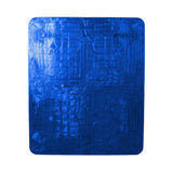 40 x 48 Rackable Plastic FDA Approved Solid Plastic Pallet - Blue - Polymer Solutions 8301 OWS PP-S-40-R7FDA-Blue Standing top head on