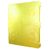 40 x 48 Yellow Rackable Plastic FDA Pallet - Decade PNH2001BL OWS PP-S-40-S5FDA-Yellow Repose Top