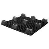 42 x 42 Nestable Solid Deck Plastic Pallet - CTC 4242-CTC-C OWS PP-S-4242-NG Repose Bottom