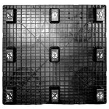 45 x 45 Nestable Solid Deck Plastic Pallet - CTC 4545-CTC-C OWS PP-S-4545-NG Standing Bottom