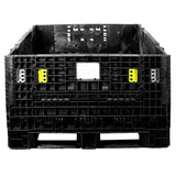 45 x 48 x 34 Collapsible Bulk Bin - Triple Diamond Plastics TDP-4845-34 OWS CP-S-45-C-34 Repose Top HeadOn