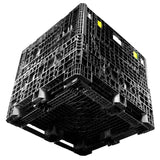 45 x 48 x 42 Solid Wall Collapsible Plastic Container - OWS CP-S-45-C-45 TDP-4845-42 Bottom Repose