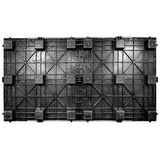 48 x 90 Nestable Solid Deck Plastic Pallet - PPC PPC4890N OWS PP-S-4890-N Standing Bottom HeadOn