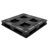48 x 48 Solid Deck Rackable Plastic Pallet - RPM 4848RRB OWS PP-S-48-S2 Repose Bottom