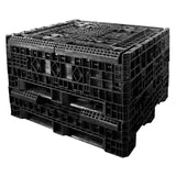 48 x 48 x 25 Plastic Collapsible Container - TDP 4845-25 - OWS CP-S-45-C-25 - Repose Folded