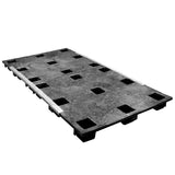 48 x 90 Nestable Solid Deck Plastic Pallet - PPC PPC4890N OWS PP-S-4890-N Repose Top