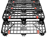 Nestable Light Duty Plastic Build-A-Pal Pallet - FLP-02-003 OWS P-O-40-NFL Snap 2