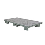 24 x 48 Ares Solid Deck Plastic Display Pallet - Rotational Molding of UT #Ares OWS PP-S-2448-S Repose Top