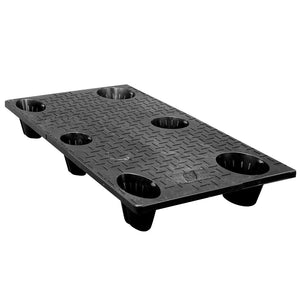 25 x 48 Nestable Solid Deck Plastic Pallet - CTC 4825-CTC-C OWS PP-S-2548-NG Repose Top