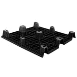 40 x 40 Nestable Plastic Pallet Solid Top - CTC 4040-CTC-C OWS PP-S-4040-NG Repose Bottom
