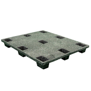 40 x 48 Nestable Solid Deck Plastic Pallet - Rotational Molding of UT The Grizzly OWS PP-S-40-NM1 Repose Top
