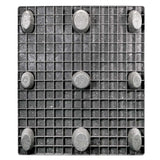 40 x 48 Nestable Solid Deck Plastic Pallet Medium Duty - Rotational Molding of UT The Bruin OWS PP-S-4048-NL8 Standing Bottom