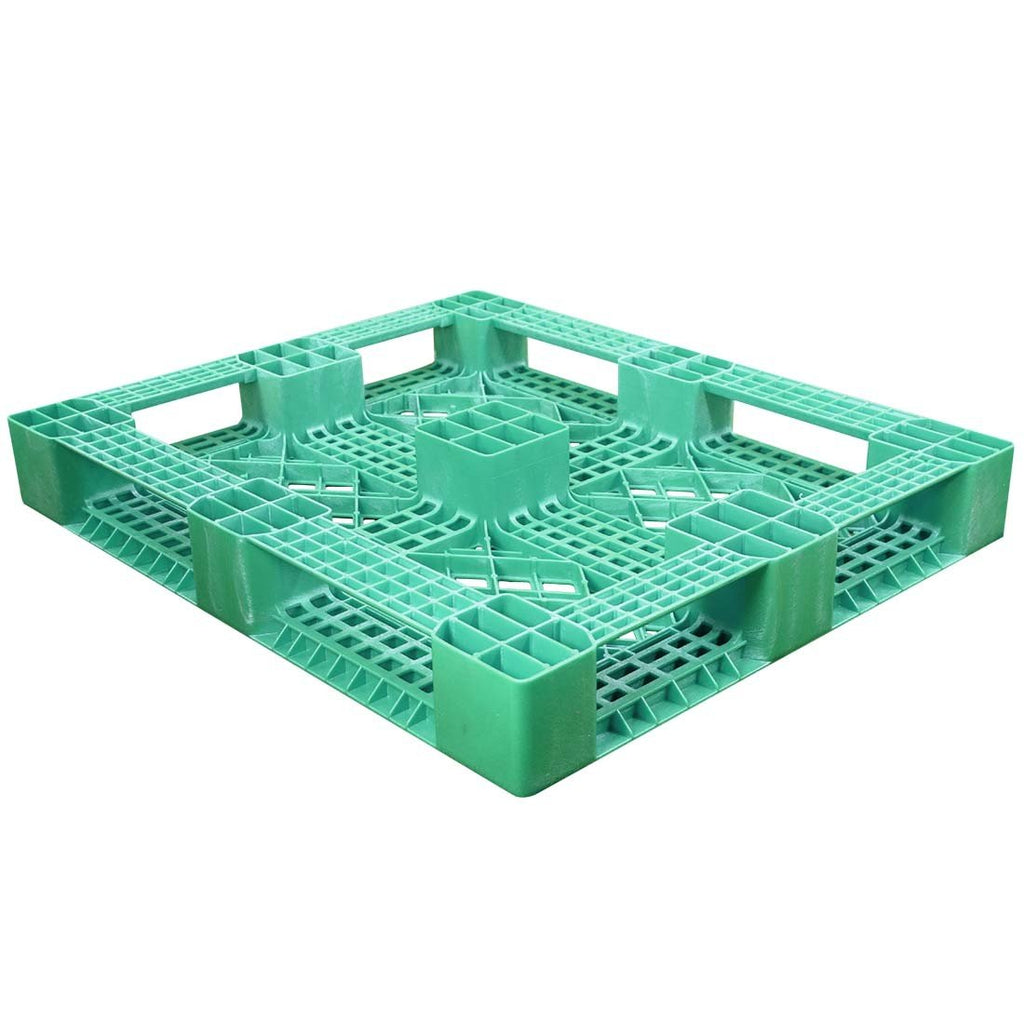 40 x 48 Rackable FDA Plastic Pallet - Green | Best Plastic Pallets #PP ...