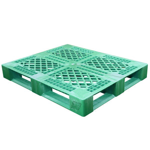 40 x 48 Rackable Stackable FDA Pallet - Green - Polymer Solutions Progenic 6  OWS PP-O-40-R5FDA-Green Repose Top