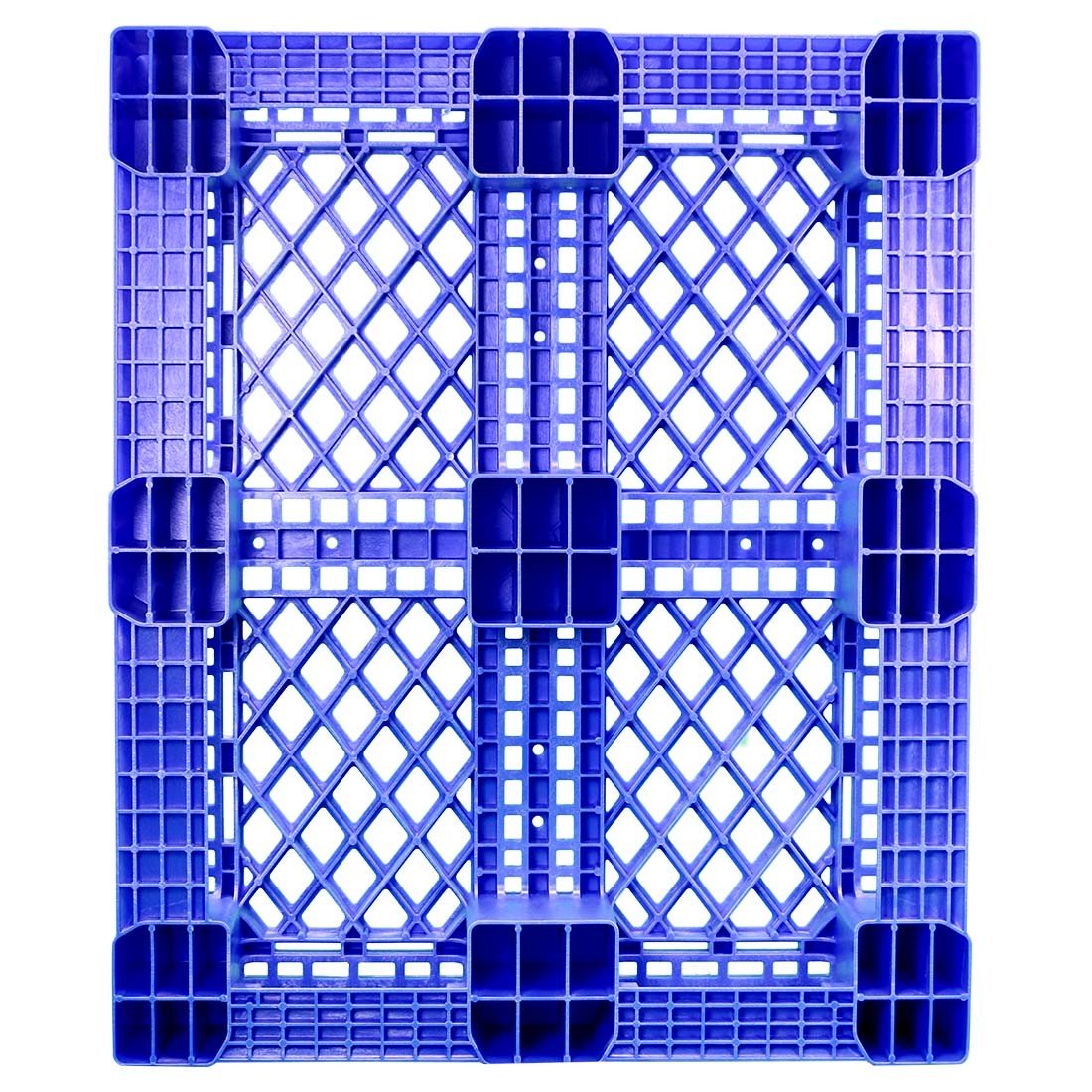 Blue Rackable Pallets 40 x 48 Rackable FDA Pallet - Blue | Best Plastic Pallets #PP-O-40 ...