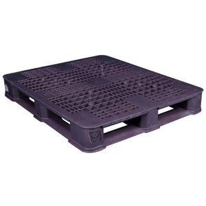 40 x 48 Rackable Ventilated Plastic Pallet - Polymer Solutions DLR OWS PP-O-40-R7 Repose Top
