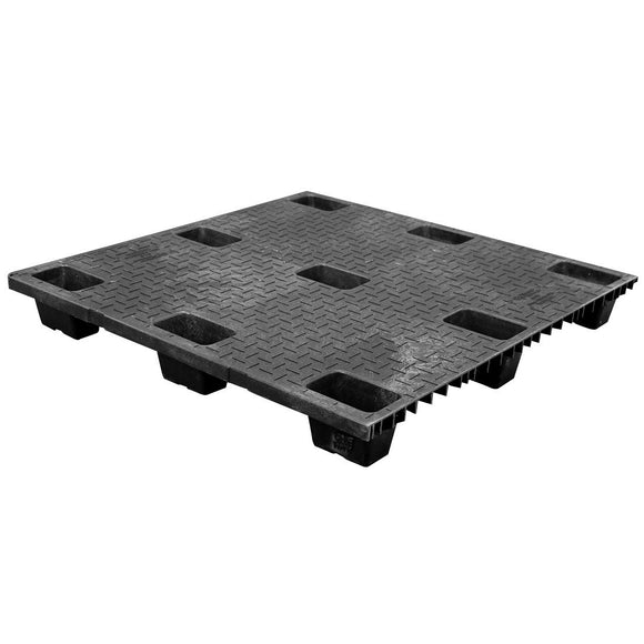 42 x 42 Nestable Solid Deck Plastic Pallet - CTC 4242-CTC-C OWS PP-S-4242-NG Repose Top