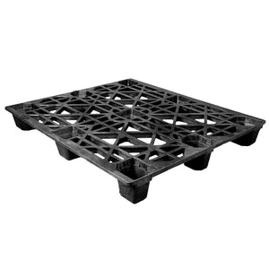 42 x 48 Nestable Heavy Duty Pro-Pal Plastic Pallet - Full Circle FCP-O-42-NH OWS PP-O-42-NH Repose Top