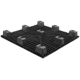 43 x 43 Nestable Solid Deck Plastic Pallet - CTC 4343-CTC-C OWS PP-S-4343-NG Repose Bottom