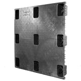 43 x 43 Nestable Solid Deck Plastic Pallet - CTC 4343-CTC-C OWS PP-S-4343-NG Standing 3-4