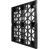 45 x 48 Nestable Heavy Duty Black Pallet with Safety Lip